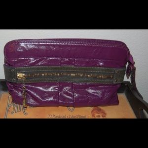 See by Chloe purple clutch